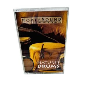 Northsound Nature's Drums 1996 North Wood Cassette Tape Vintage Collectible